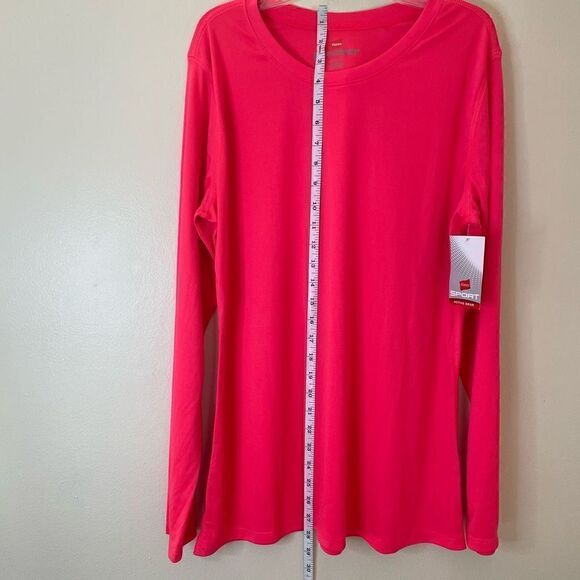 New!Hanes Sport| XLarge| Long Sleeve|Active Gear| Moisture Wicking - Picture 3 of 11